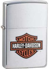 Zippo Lighter 200HD H252 Harley Davidson Logo Original USA