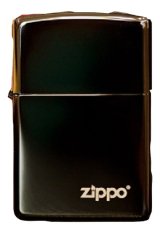 Zippo Original Ebony with Zippo Logo