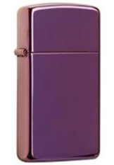 Zippo Slim 28124 Abyss High Polish Chrome Original USA