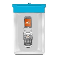 Zoe Sony Ericsson W710 Waterproof Bag Case - Biru