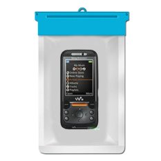 Zoe Sony Ericsson W850 Waterproof Bag Case - Biru