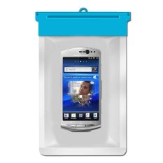 Zoe Sony Ericsson Xperia neo V Waterproof Bag Case - Biru