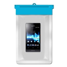 Zoe Sony ST23i Xperia miro Waterproof Bag Case - Biru