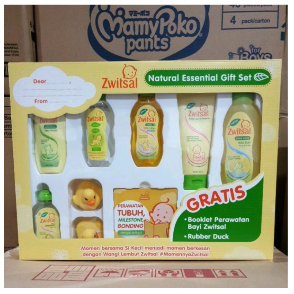 Promo Zwitsal Baby Spa Gift Box Set Perlengkapan Mandi Perawatan