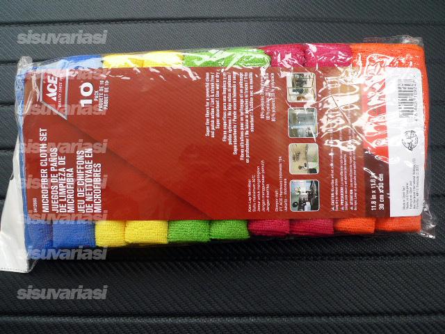 Best Seller!! KAIN LAP MICROFIBER ACE HARDWARE ISI 10 - ready stock
