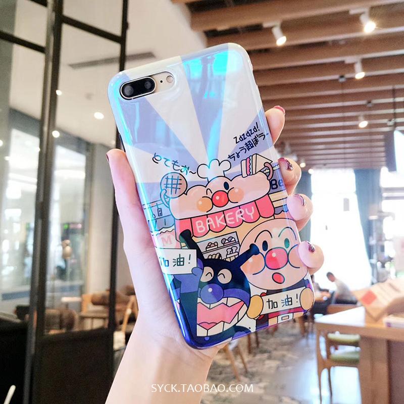 Roti Superman Selubung Ponsel Oppor11 Laser Cahaya Biru Selubung Lunak R9splus Silikon Bungkus Penuh