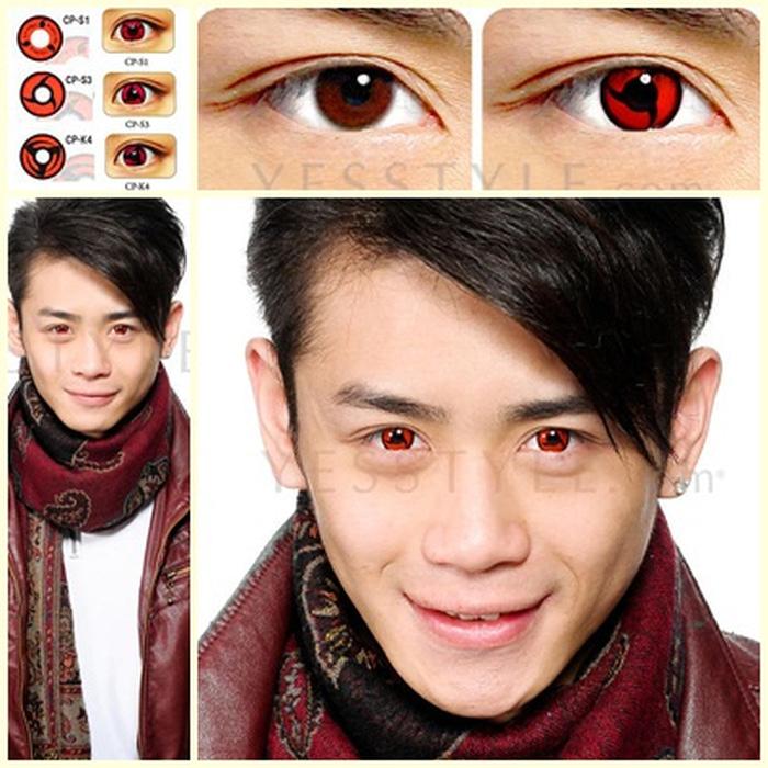 Promo Acessoris Warna Mata Softlens Geo Anime Cosplay CP-S3 14Mm