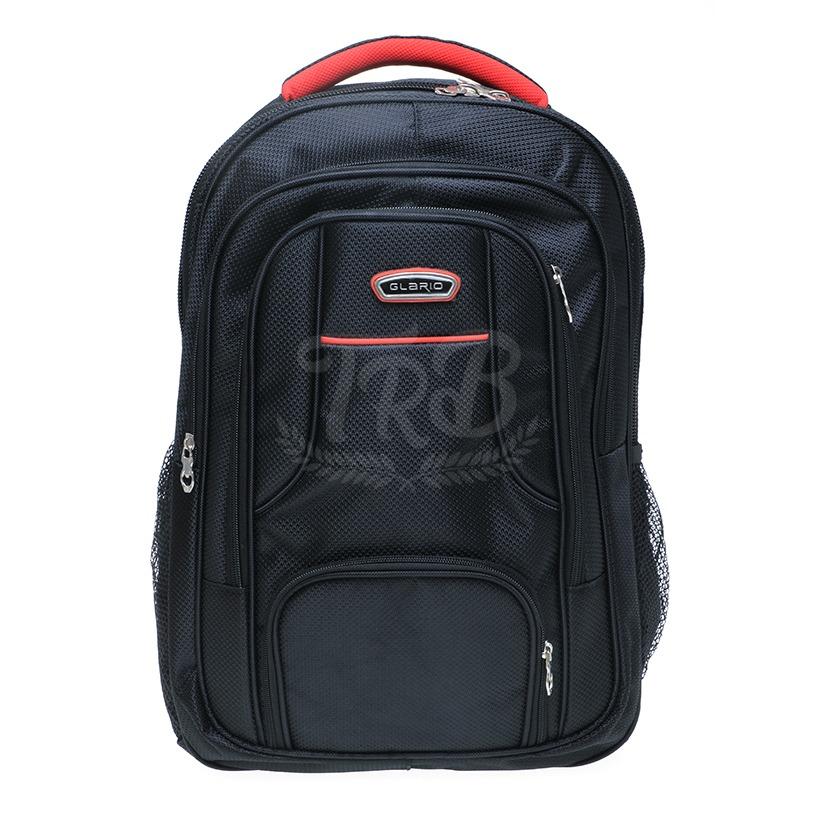 Tas Ransel Laptop Pria Kerja Kantoran Travel Warna Hitam Murah