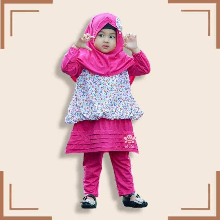 Baju Muslim Anak Perempuan - Uliya Legging Set (1-2thn)