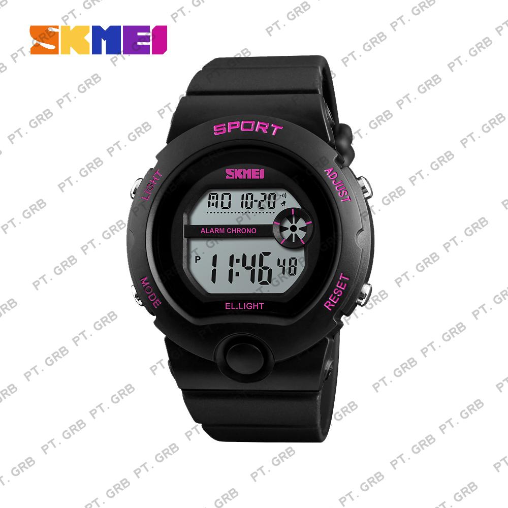 Jam Tangan Wanita Digital SKMEI 1334 RoseRed Water Resistant 50M