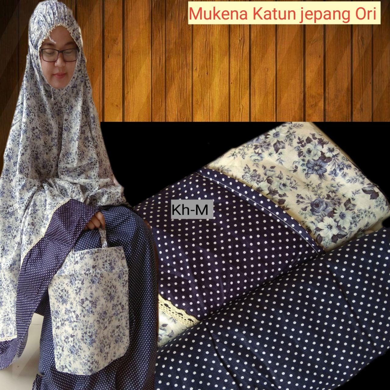 Mukena Katun jepang Ori /Mukena Motif /Mukena Shabby /Mukena Dewasa