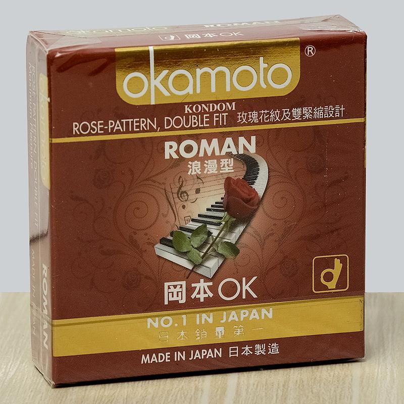 okamoto Roman Rose Kondom 3s