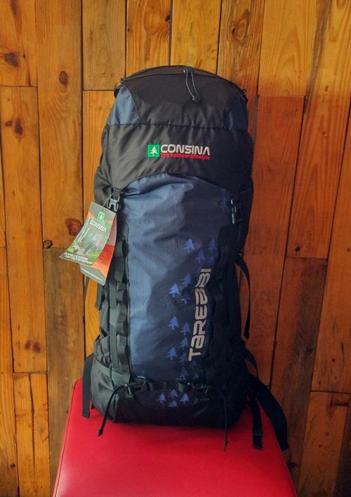 Carrier Consina Original Tarebbi 60 Liter Up To 70 L Murah-Tas Gunung - Tas Ransel - Keril - Barang Sesuai Dengan Gambar