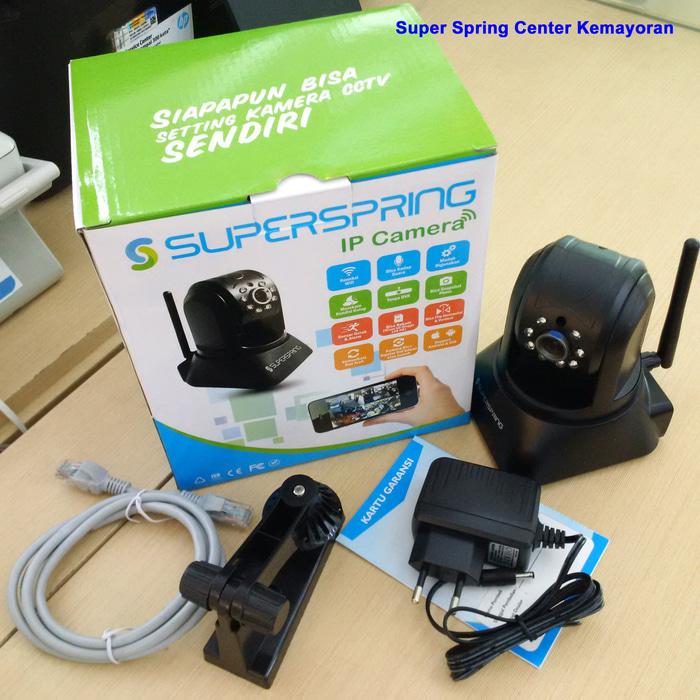 Terbaru!! Cctv Murah Wireless Ip Cam Super Spring Pantau Dari Hp & Laptop - ready stock