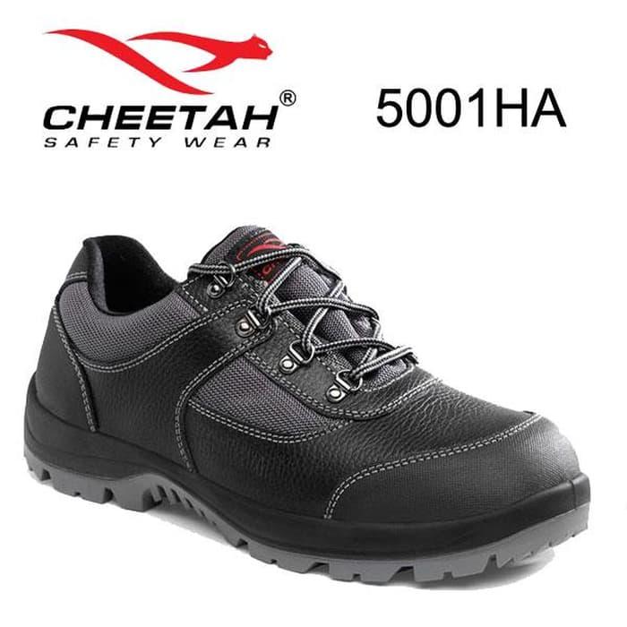 Diskon10% !! SEPATU SAFETY SHOES CHEETAH 5001HA - ready stock