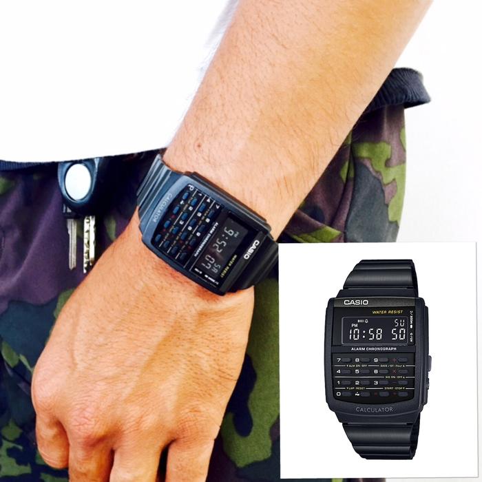 Hemat 10%!! Jam Tangan Original Casio Calculator Ca 506 1B - ready stock