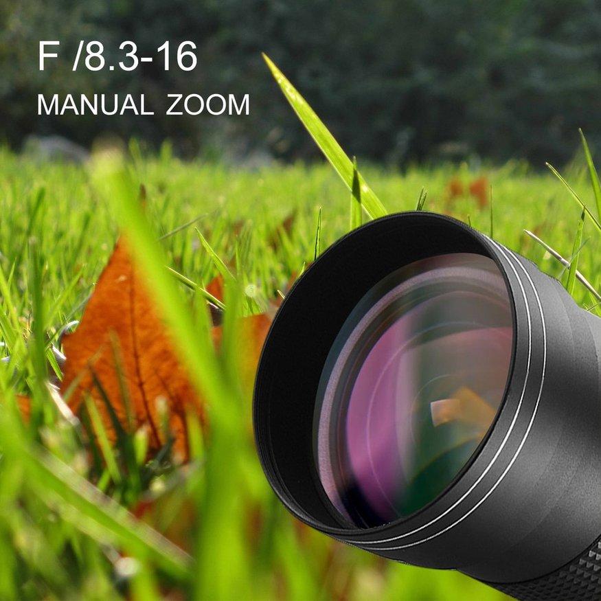 UINN 420-800mm f/8.3-16 Telephoto Lens for Nikon DSLR D7200 D5300 D5200 D3300 D3200