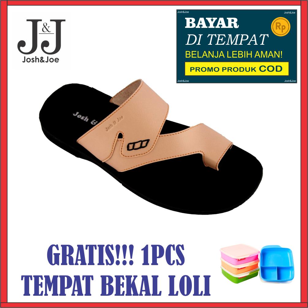 Josh&Joe / fashion pria / sandal murah / sandal pria / sandal pria kulit / sandal pria casual / sandal pria dewasa / sandal gunung pria/ sandal jepit pria 12CRM LOLI