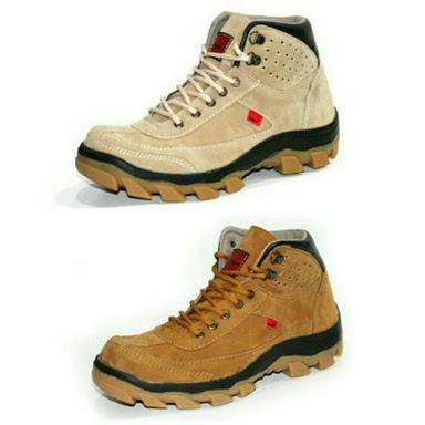 Sepatu Kickers Brembo Suede Pria Safety Gunung