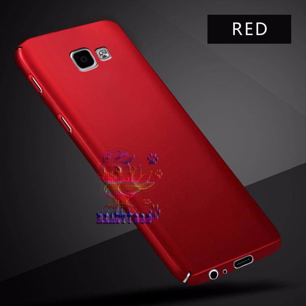 Case Samsung Galaxy J7 Prime Hard Slim Red Mate Anti Fingerprint Hybrid Case Baby Skin Samsung Galaxy J7 Prime Baby Soft Samsung J7 Prime Hardcase Samsung J7 Prime Plastic Back Cover / Casing Samsung Galaxy J7 Prime/ Case Samsung J7 Prime - Merah
