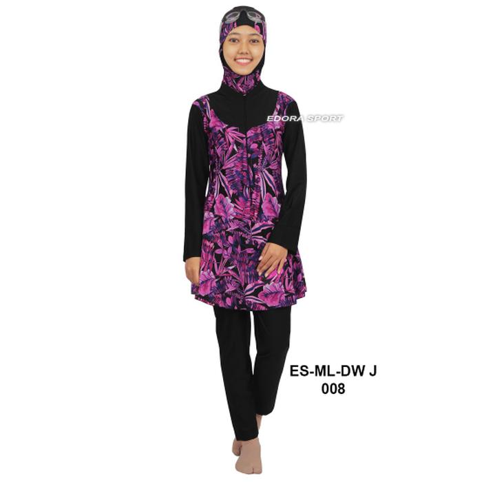 Baju Renang Muslimah JUMBO Big Size 6L dan 7L Dewasa ES-ML-DW