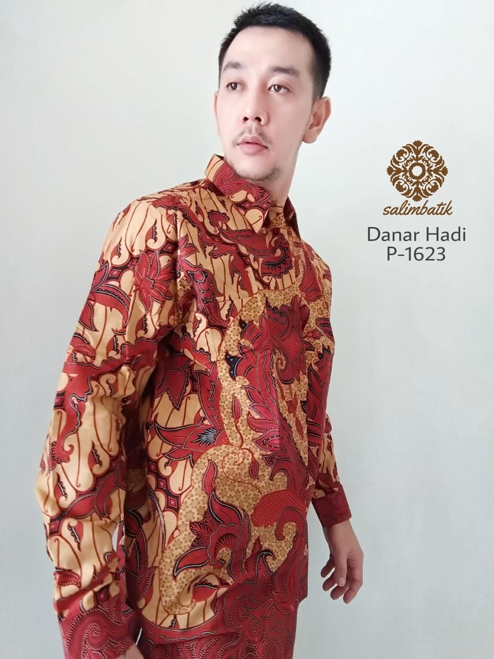 Kemeja Danar Hadi Batik Casual Reguler Fit Motif 1623