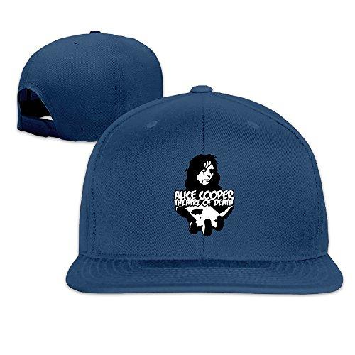 Alice Cooper Thatre Of Death Unisex Hip Hop Style Adjustable Snapback Hats Cap