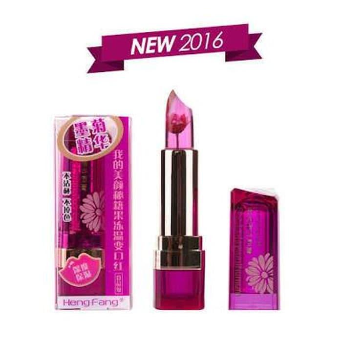 PROMO - HENG FANG CHRYSANTHEMUM JELLY FLOWER LIPSTICK / hengfang magic flower