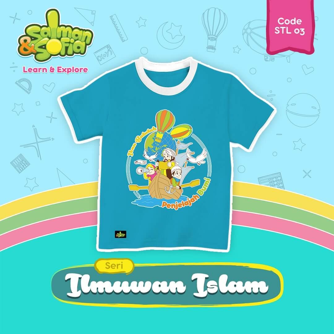 KAOS ANAK MUSLIM KARAKTER IBNU BATUTA