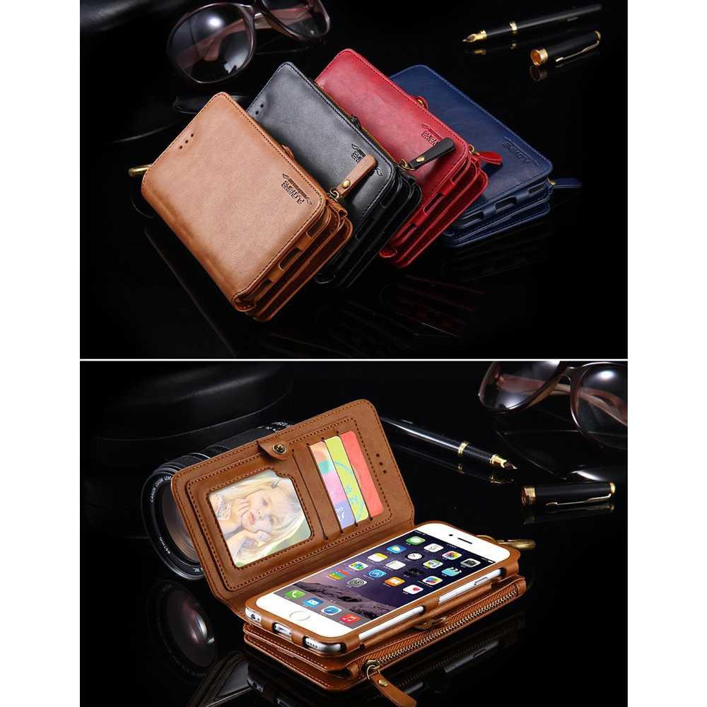 TERBARU Dompet HP Aplle Keren Unik Gaul Murah Floveme Flip Case Leather for iPhone 7/8 Terlaris Masa Kini