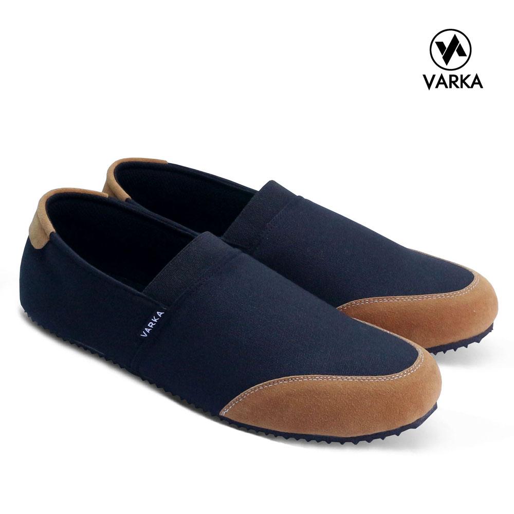 Sepatu SlipOn Varka V 110 Kasual Pria Model Terbaru Bisa Untuk Jalan Santai Sekolah Kuliah Kerja