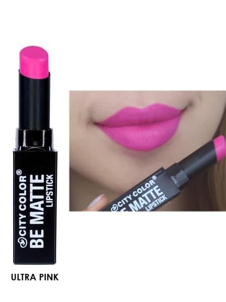 City Color Cosmetics Be Matte Lipstick - Ultra Pink