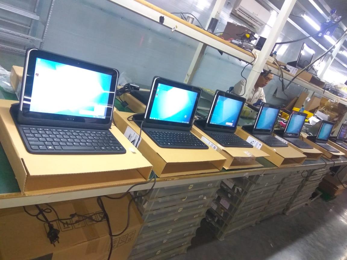 Laptop layar bisa lepas Merk HP elite 900 G 1 PLUS WINDOWS + OFFICE Layar Touchscreen