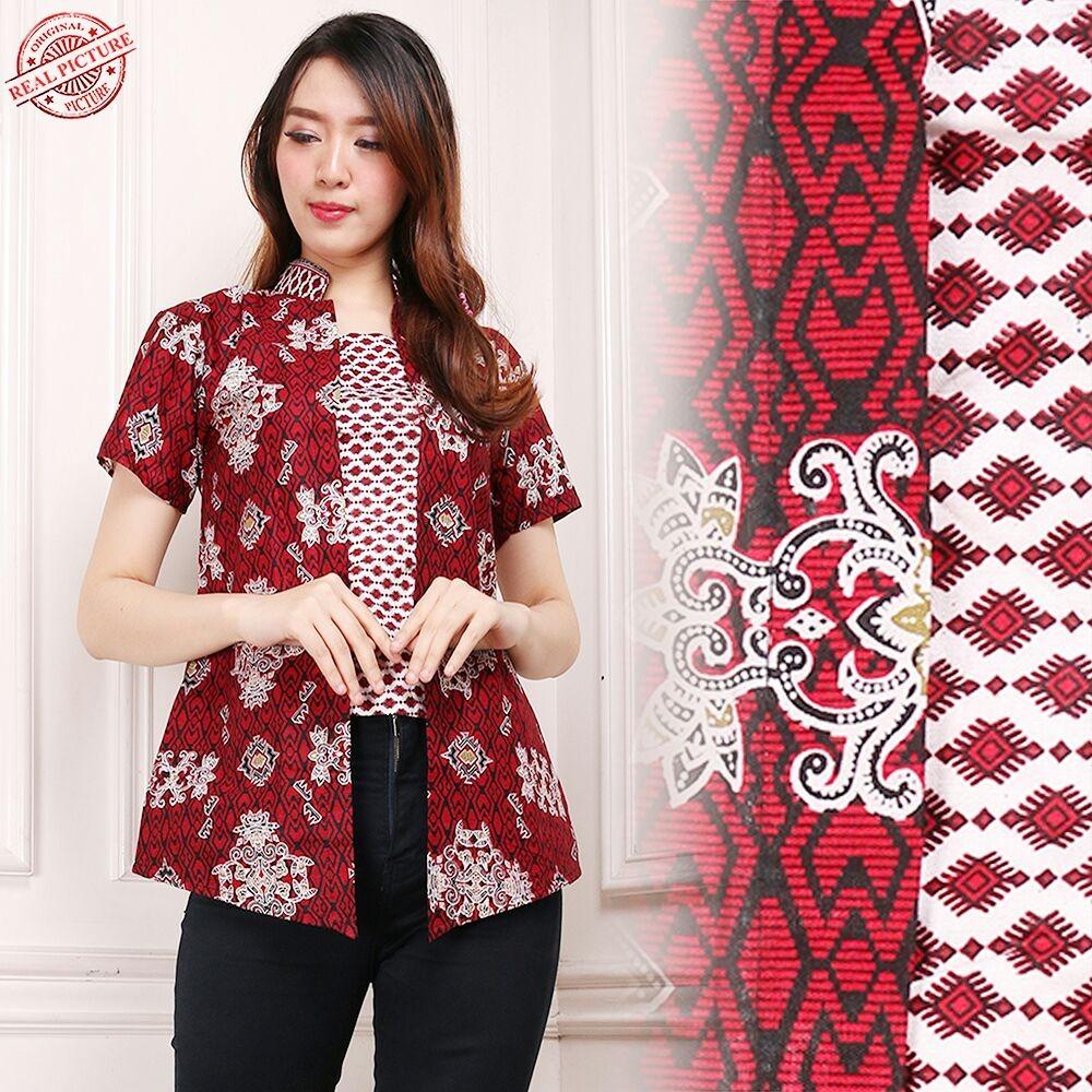 Glow Fashion Batik atasan blouse kemeja Abaya kebaya wanita Irma