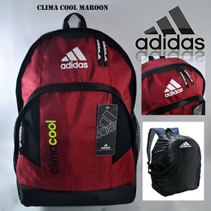 PROMO!!! RANSEL ADIDAS CLIMACOOL MAROON - czhbx9