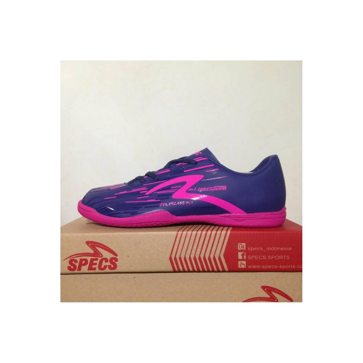 Sepatu Futsal Anak SPECS ACCELERATOR LIGHTSPEED IN PURPLE 400663 BNIB