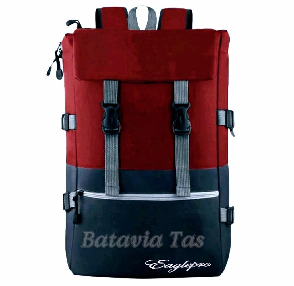 Batavia Tas Pria Tas Wanita Tas Ransel Pria Tas Ransel Wanita Tas Sekolah Tas Kerja Tas Punggung Tas Laptop Tas Pria Laptop Tas Notebook Tas Korea Tas Ransel Korea Tas Ransel Wanita Korea Tas Fahion Wanita Tas Ransel Eagle Pro + Raincover