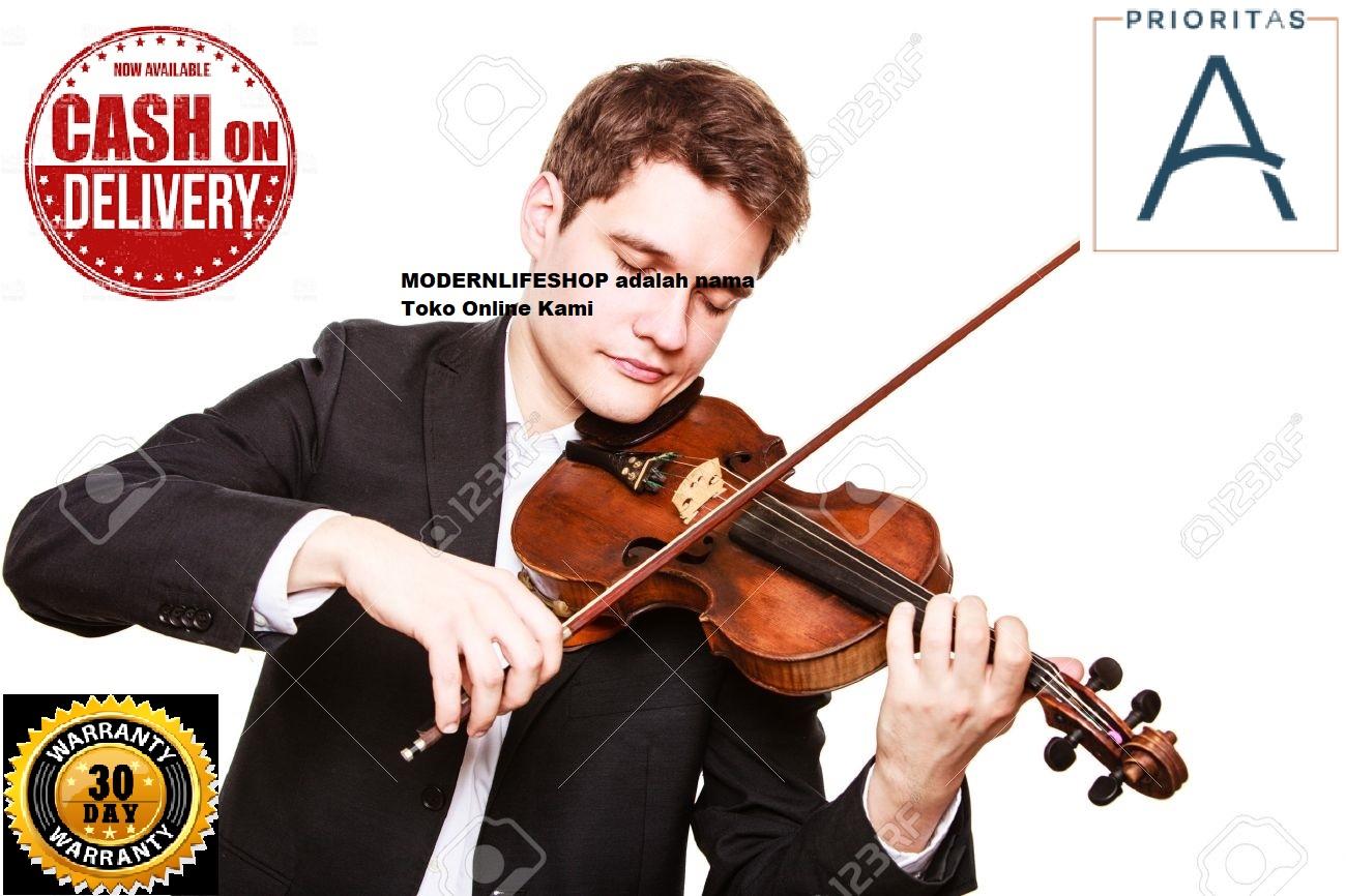Biola Ukuran 4/4 Dewasa Akustik Kayu Mahogany Klasik Handmade Volin Orchestra Classic Solid Wood
