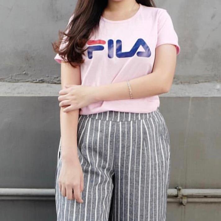 Damai fashion jakarta - baju atasan tshirt Wanita FILAFILA - konveksi baju murah tanah abang