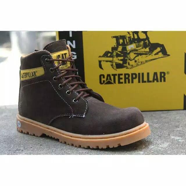 Sepatu Caterpillar Middle Boots Safety