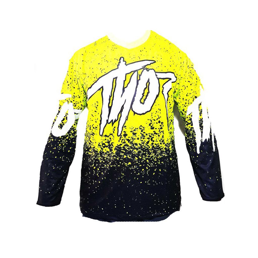 Jersey Sepeda Kaos Gowes Motor Cross Downhill Panjang C104 THOR