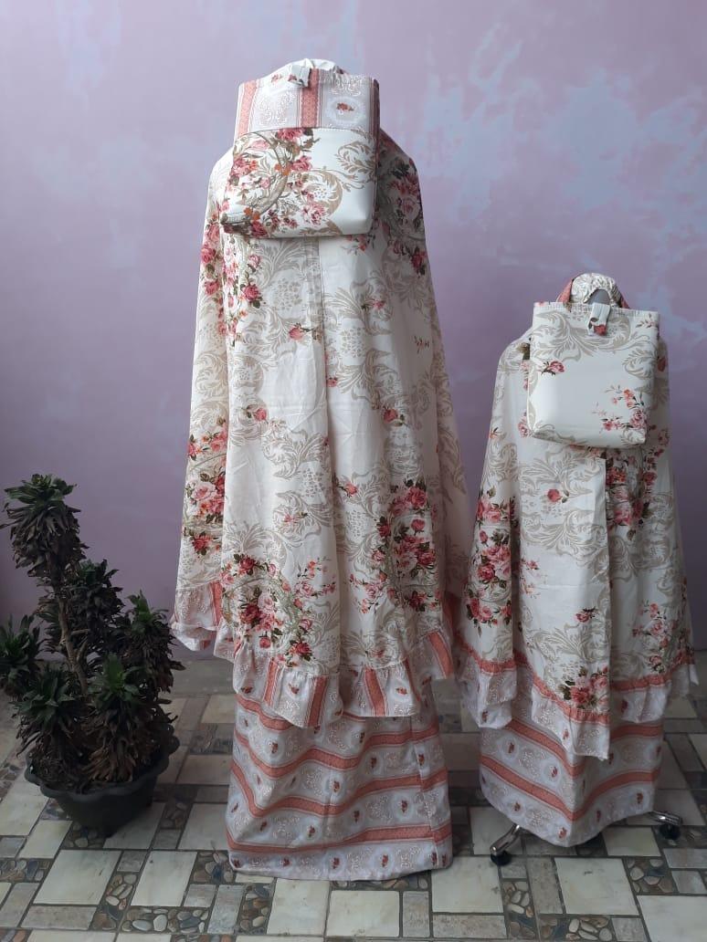 mukenah couple ibu dan anak