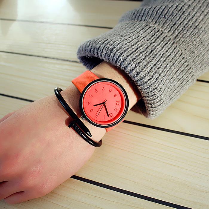 Santorini Jam Tangan Pria Wanita Fashion Casual Candy