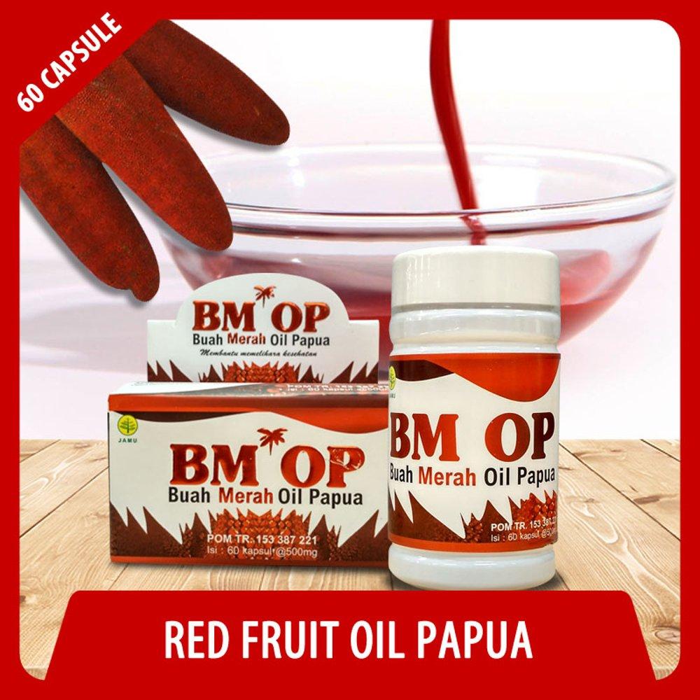 Kapsul Buah Merah Oli papua BMOP - 60kpl