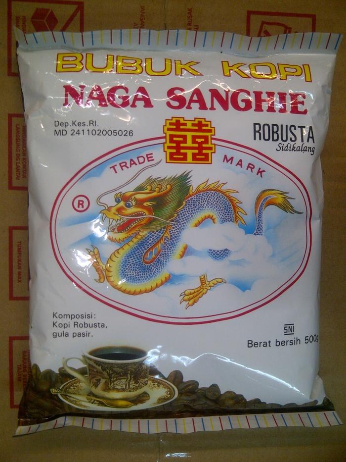 Kopi Robusta Naga Sanghie 500gram Asli Sidikalang