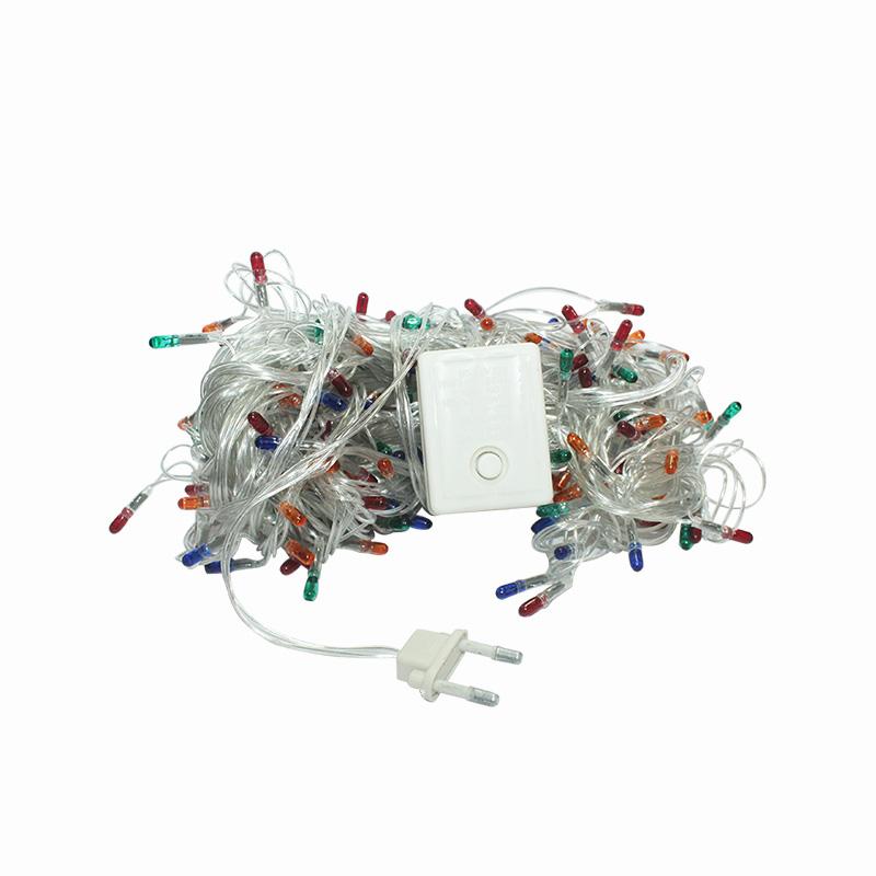 EELIC JM-100L Lampu Hias Beras Jumbo,cahaya warna warni Lampu Hias Natal 8 Mode Pergantian Cahaya.