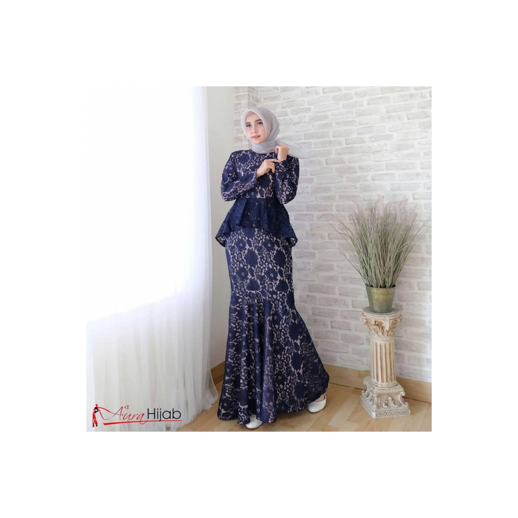 milea mermaid (dress putri duyung kekinian)