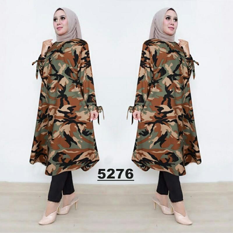 T-OS Atasan Tunik Jumbo Rolland Army