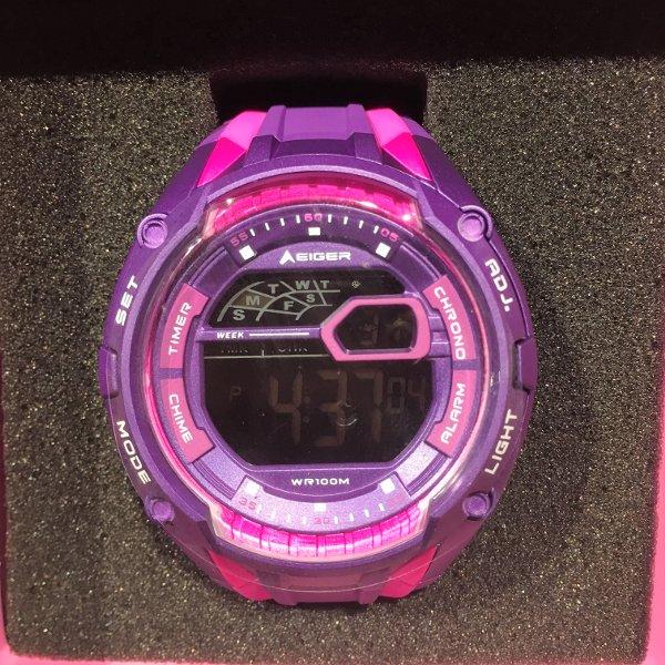 Jam Tangan Eiger Dhaulagiri Purple - Jam Tangan Wanita Eiger