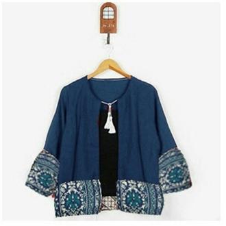FJCO CARDI BATIK / Cardigan wanita / Fashion wanita